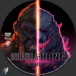 Godzilla x Kong: The New Empire (2024)1500 x 1500DVD Disc Label by BajeeZa