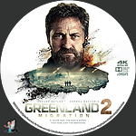 Greenland 2: Migration (2026)1500 x 1500UHD Disc Label by BajeeZa
