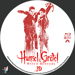 Hansel & Gretel: Witch Hunters 3D (2013)1500 x 1500Blu-ray Disc Label by BajeeZa