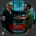 Harlan Coben's Lazarus - Season 1 (2025) 1500 x 1500Blu-ray Disc Label by BajeeZa