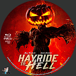 Hayride to Hell (2023)1500 x 1500Blu-ray Disc Label by BajeeZa