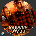 Hayride to Hell (2023)1500 x 1500Blu-ray Disc Label by BajeeZa