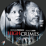 High Crimes (2002)1500 x 1500DVD Disc Label by BajeeZa