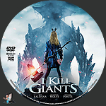 I Kill Giants (2017)1500 x 1500DVD Disc Label by BajeeZa