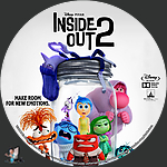 Inside Out 2 (2024)1500 x 1500Blu-ray Disc Label by BajeeZa