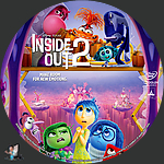 Inside Out 2 (2024)1500 x 1500DVD Disc Label by BajeeZa