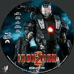 Iron Man 2 (2010)1500 x 1500UHD Disc Label by BajeeZa