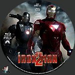 Iron Man 2 (2010)1500 x 1500Blu-ray Disc Label by BajeeZa