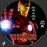 Iron Man 2 (2010)1500 x 1500Blu-ray Disc Label by BajeeZa