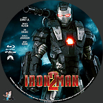 Iron Man 2 (2010)1500 x 1500Blu-ray Disc Label by BajeeZa