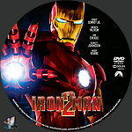 Iron Man 2 (2010)1500 x 1500DVD Disc Label by BajeeZa