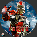 Iron Man 2 (2010)1500 x 1500DVD Disc Label by BajeeZa