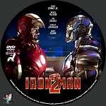 Iron Man 2 (2010)1500 x 1500DVD Disc Label by BajeeZa