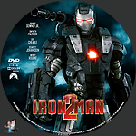 Iron Man 2 (2010)1500 x 1500DVD Disc Label by BajeeZa