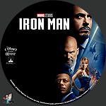 Iron Man (2008)1500 x 1500Blu-ray Disc Label by BajeeZa