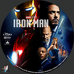 Iron Man (2008)1500 x 1500Blu-ray Disc Label by BajeeZa