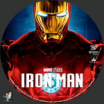 Iron Man (2008)1500 x 1500DVD Disc Label by BajeeZa