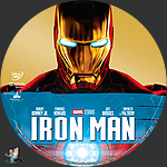 Iron Man (2008)1500 x 1500DVD Disc Label by BajeeZa