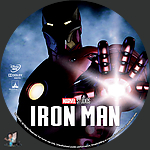 Iron Man (2008)1500 x 1500DVD Disc Label by BajeeZa