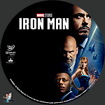 Iron Man (2008)1500 x 1500DVD Disc Label by BajeeZa