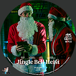 Jingle Bell Heist (2025) 1500 x 1500UHD Disc Label by BajeeZa