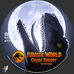 Jurassic World: Chaos Theory - First Season, The (2024)1500 x 1500DVD Disc Label by BajeeZa