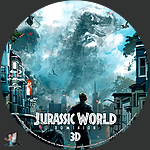 Jurassic World: Dominion 3D (2022)1500 x 1500Blu-ray Disc Label by BajeeZa