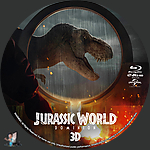 Jurassic World: Dominion 3D (2022)1500 x 1500Blu-ray Disc Label by BajeeZa
