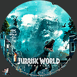 Jurassic World: Dominion (2022)1500 x 1500UHD Disc Label by BajeeZa