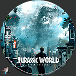 Jurassic World: Dominion (2022)1500 x 1500DVD Disc Label by BajeeZa