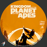 Kingdom of the Planet of the Apes (2024)1500 x 1500Blu-ray Disc Label by BajeeZa