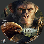 Kingdom of the Planet of the Apes (2024)1500 x 1500Blu-ray Disc Label by BajeeZa