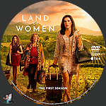 Land of Women - The First Season (2024) 1500 x 1500DVD Disc Label by BajeeZa