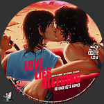 Love Lies Bleeding (2024)1500 x 1500Blu-ray Disc Label by BajeeZa