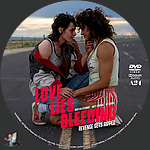 Love Lies Bleeding (2024)1500 x 1500DVD Disc Label by BajeeZa