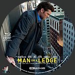 Man on a Ledge (2012)1500 x 1500UHD Disc Label by BajeeZa