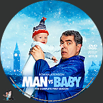 Man vs Baby - Season 1 (2025)1500 x 1500DVD Disc Label by BajeeZa