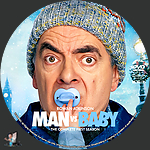 Man vs Baby - Season 1 (2025)1500 x 1500DVD Disc Label by BajeeZa