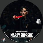 Marty Supreme (2025)1500 x 1500UHD Disc Label by BajeeZa