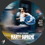 Marty Supreme (2025)1500 x 1500Blu-ray Disc Label by BajeeZa