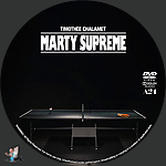Marty Supreme (2025)1500 x 1500DVD Disc Label by BajeeZa