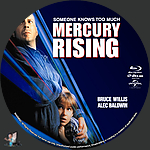 Mercury Rising (1998)1500 x 1500Blu-ray Disc Label by BajeeZa