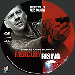 Mercury Rising (1998)1500 x 1500DVD Disc Label by BajeeZa