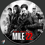 Mile 22 (2018)1500 x 1500DVD Disc Label by BajeeZa