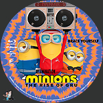 Minions: The Rise of Gru (2022) 1500 x 1500Blu-ray Disc Label by BajeeZa