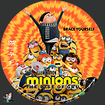 Minions: The Rise of Gru (2022) 1500 x 1500DVD Disc Label by BajeeZa