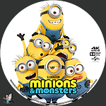 Minions & Monsters (2026)1500 x 1500UHD Disc Label by BajeeZa
