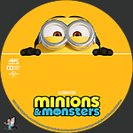 Minions & Monsters (2026)1500 x 1500UHD Disc Label by BajeeZa