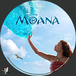 Moana (2026)1500 x 1500UHD Disc Label by BajeeZa