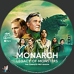 Monarch: Legacy of Monsters - Season 1 (2023)1500 x 1500UHD Disc Label by BajeeZa